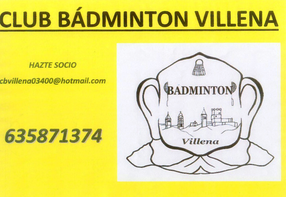 Nace el Club Bádminton Villena.