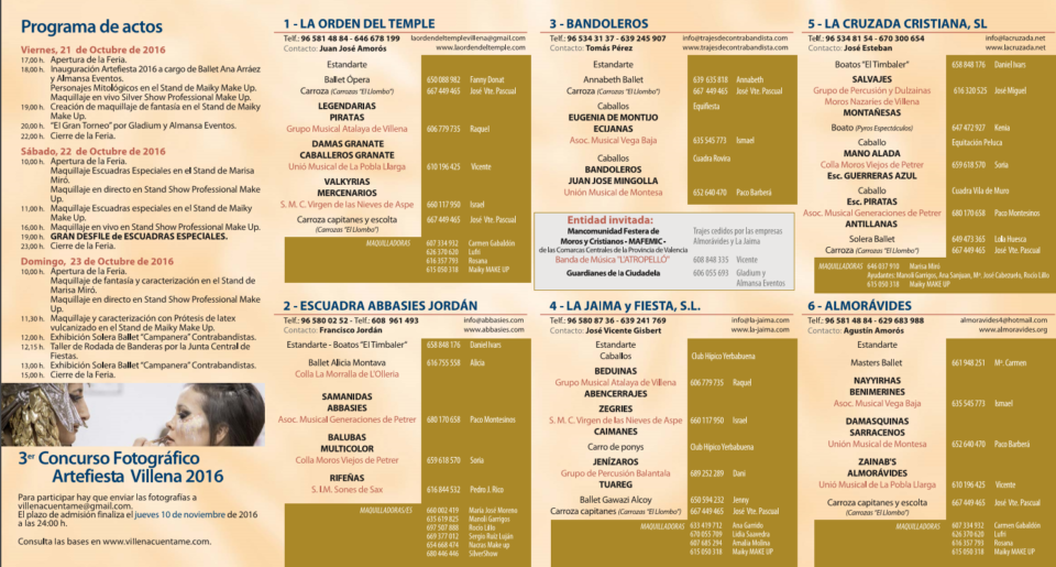 Vuelve la gran feria de la industria festera a Villena