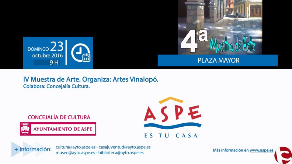 Actividades culturares para el próximo fin de semana