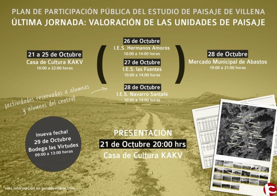 Última jornada del Estudio Paisaje