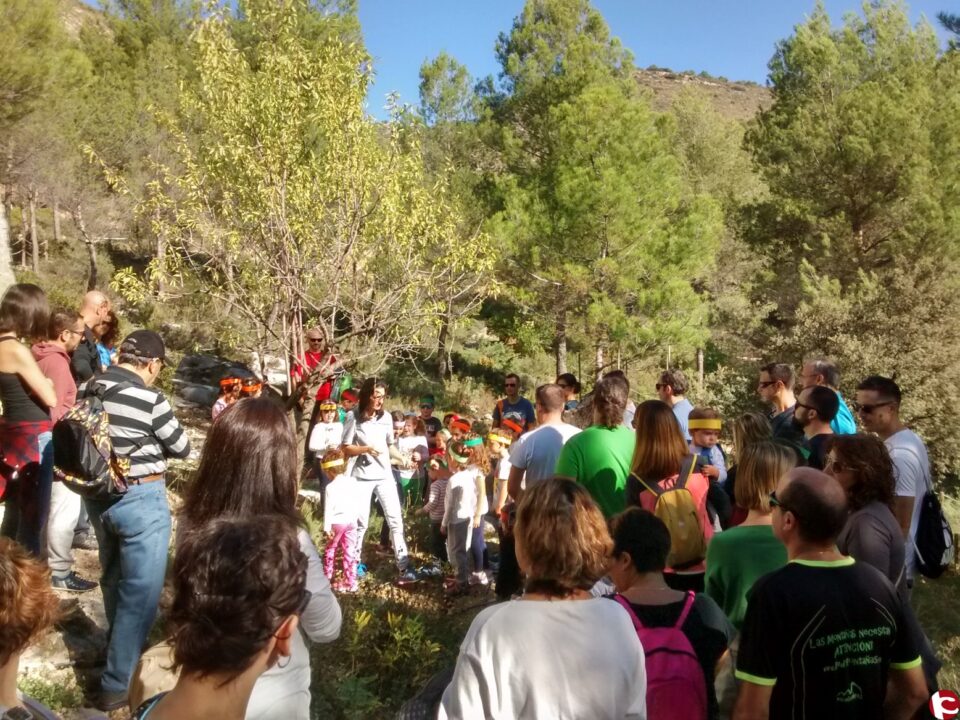 180 personas descubren en Torretes Los secretos de las hojas de otoño