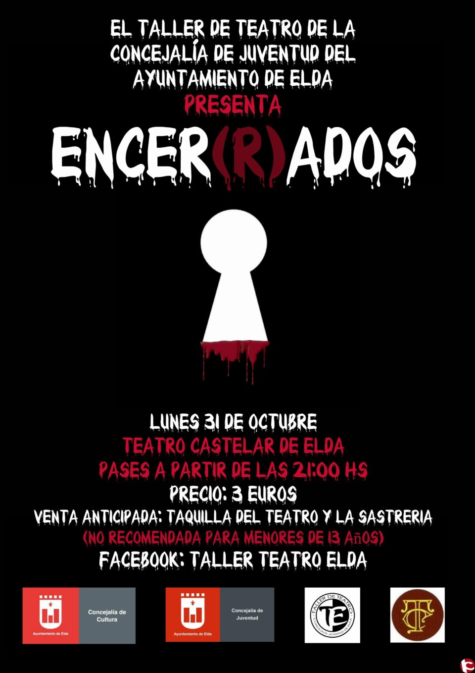 Juventud prepara dos escenarios terroríficos para celebrar la noche de difuntos