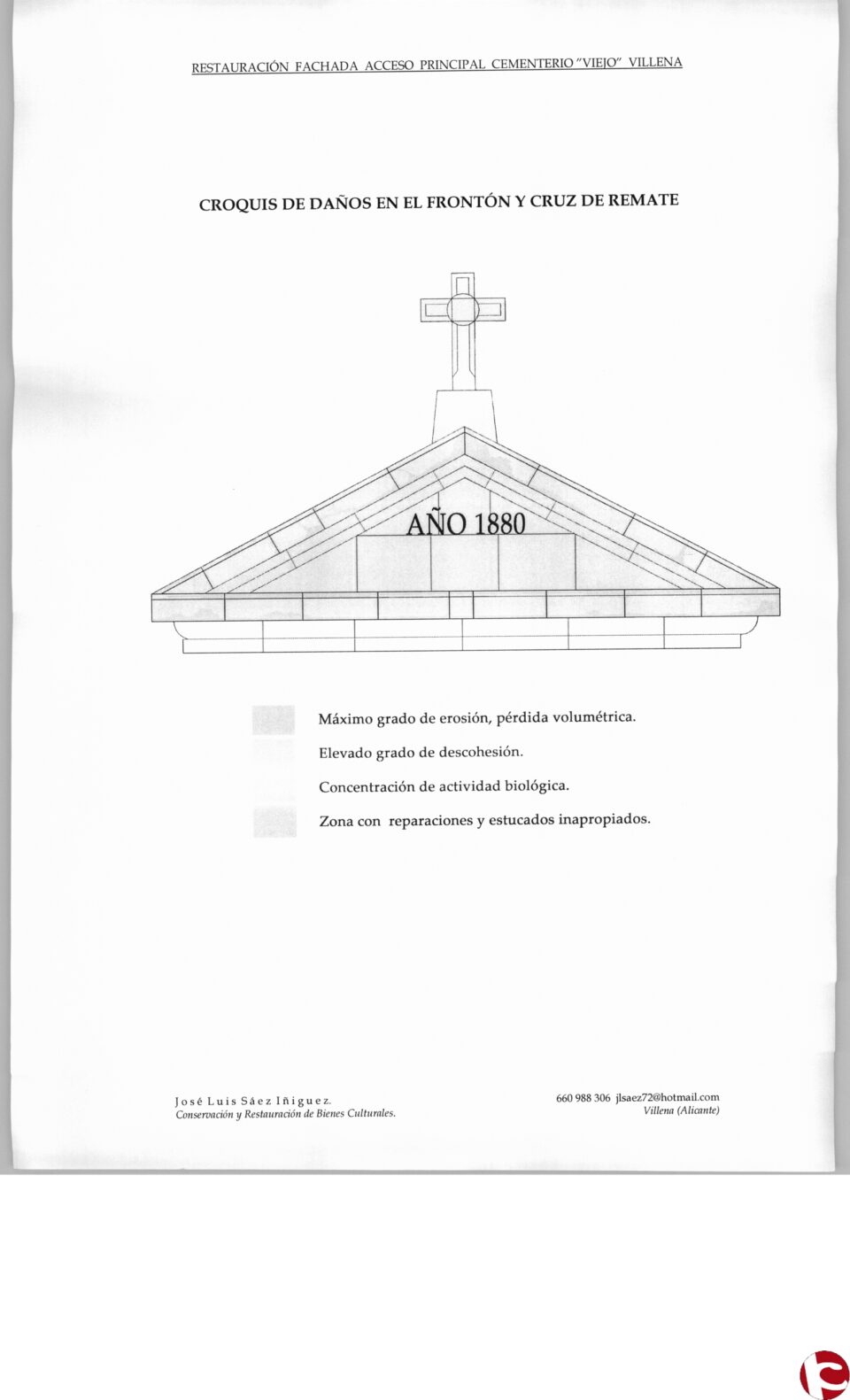 Renovación en el Cementerio Municipal