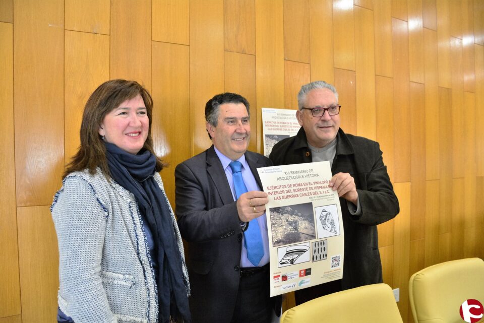 Los ejércitos de Roma en el Vinalopó es el título del XVI Seminario de Arqueología e Historia