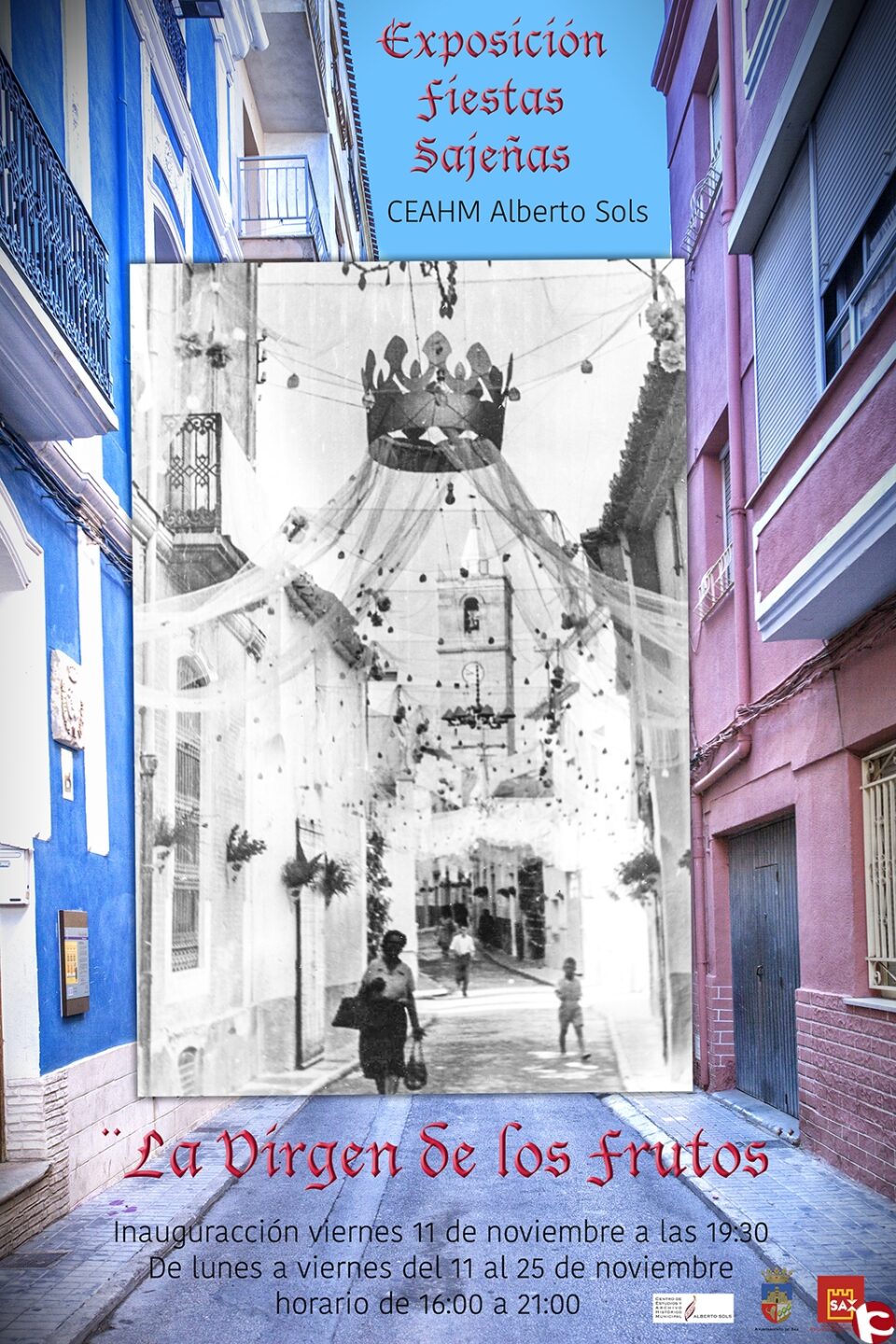 Las exposiciones Imágenes Pensantes  y Fiestas sajeñas: La Virgen de los Frutos llegan al CEAHM Alberto Sols.