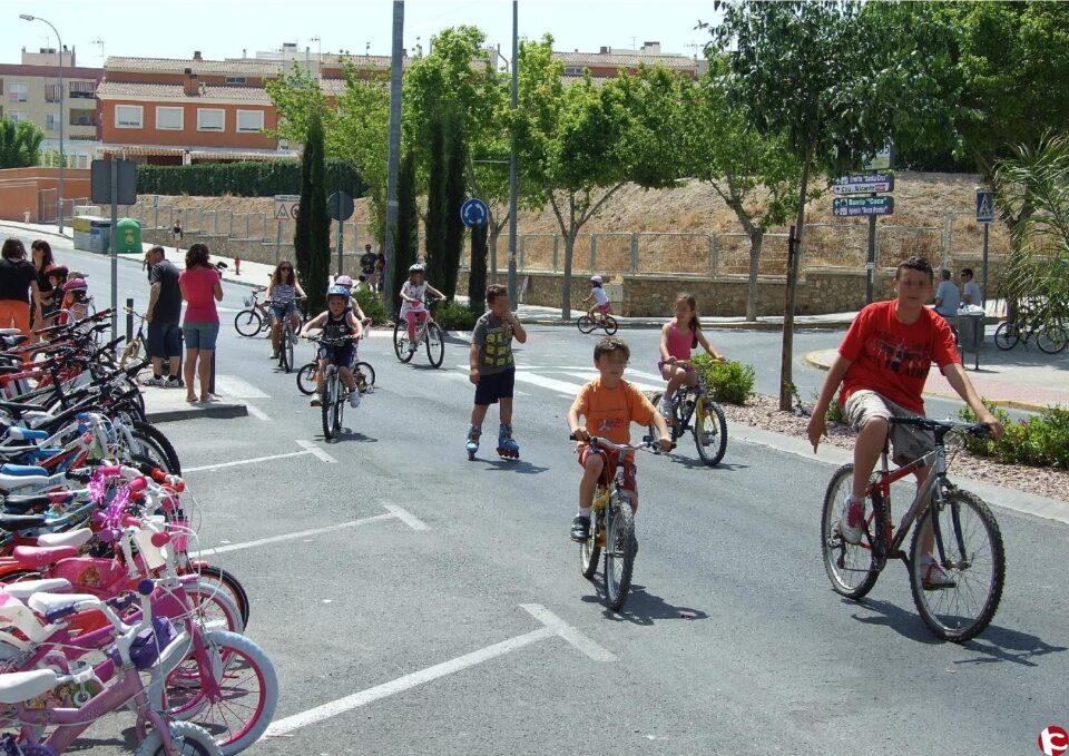 Nuevo fin de semana de ciclovía en las calles de Aspe