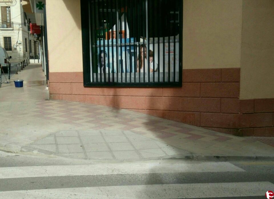 L´Ajuntament de Monòver executa obres per eliminar barreres arquitectòniques