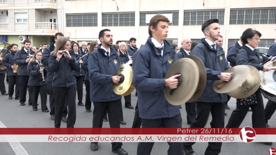 Recogida Nuevos músicos en la Asociación Musical Virgen del Remedio de Petrer