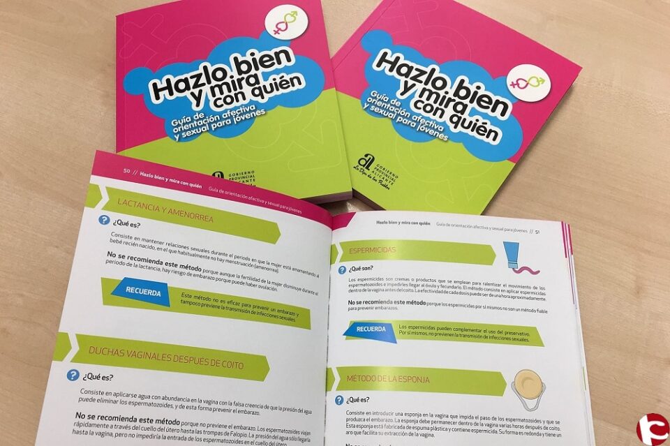 La Diputación de Alicante edita una guía de orientación afectiva y sexual dirigida a los más jóvenes