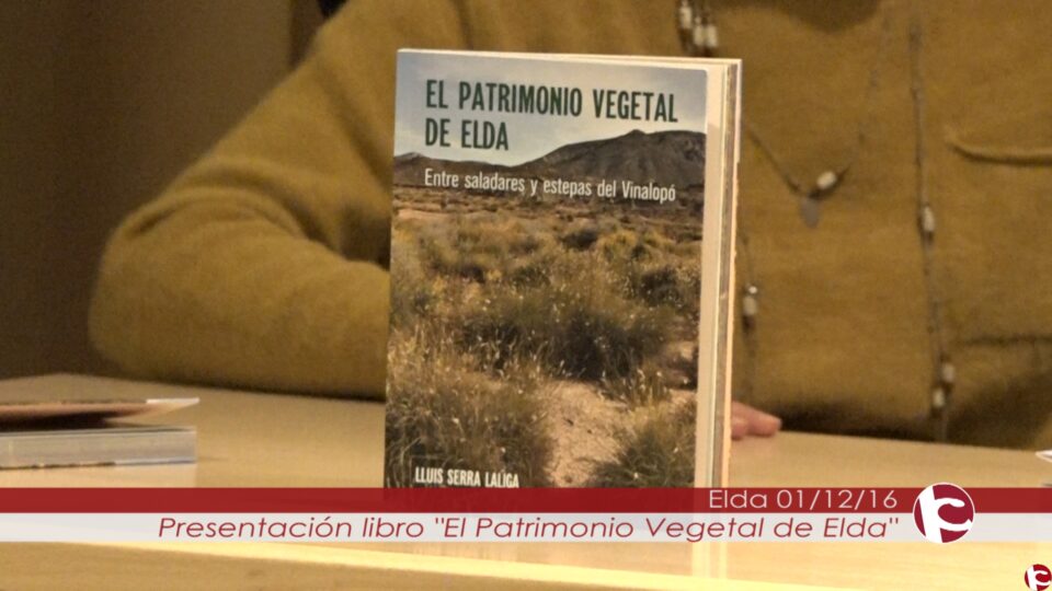 Medio Ambiente presenta un libro con el que descubrir los parajes naturales de Elda