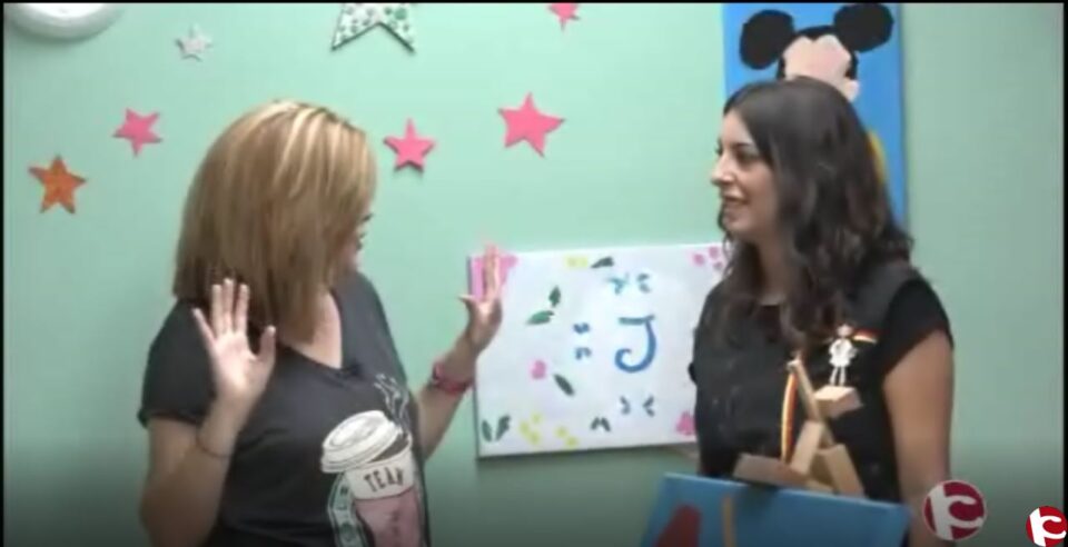 Visitamos a la pintora de Aspe Gema Carbonell en el Programa LA ESCALERA 02/12/16