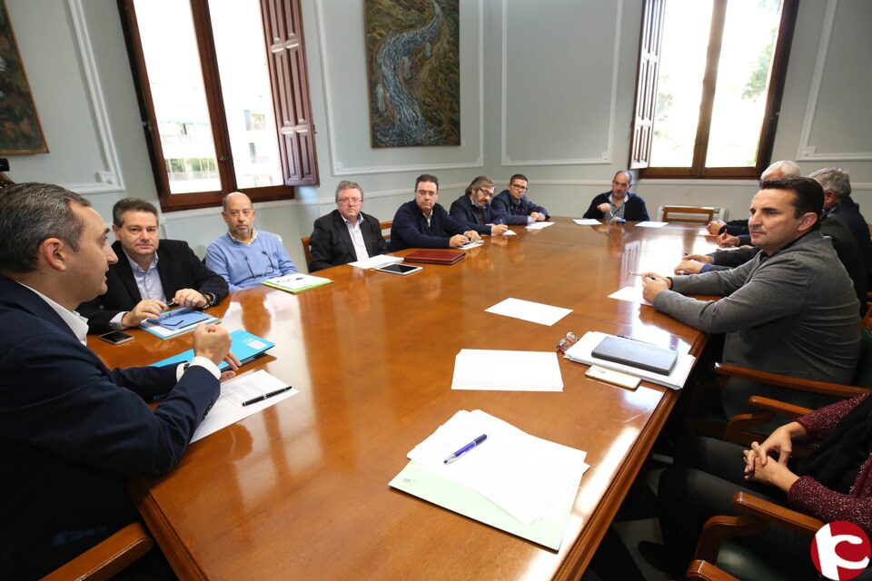 PRESIDENCIA. La Diputación de Alicante ayuda a medio centenar de ayuntamientos a subsanar las incidencias del temporal de lluvias