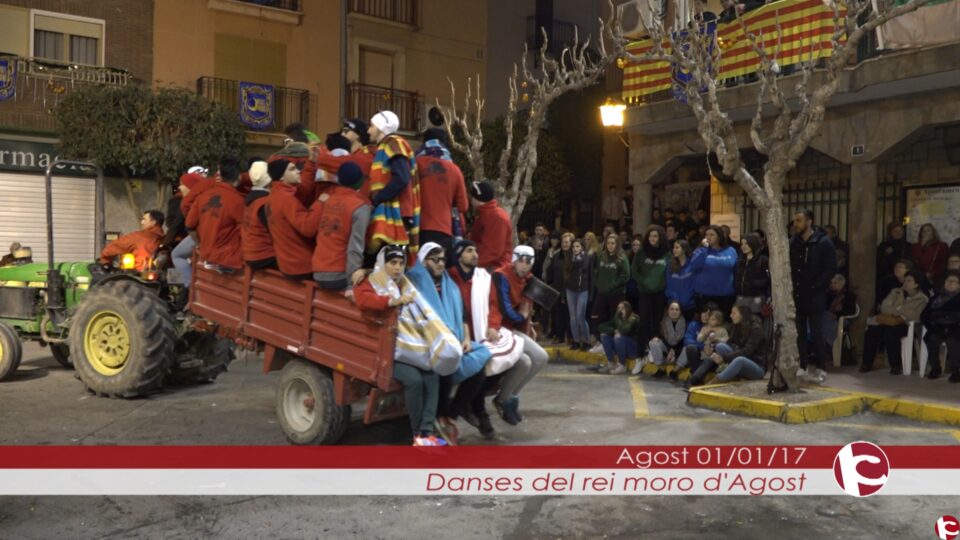Danses del rei moro d'Agost del 1 de gener 2017