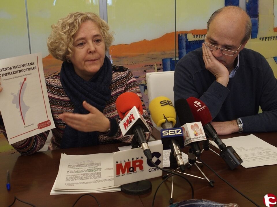 La Generalitat incluye parte de las necesidades de Villena en la Agenda Valenciana de Infraestructuras