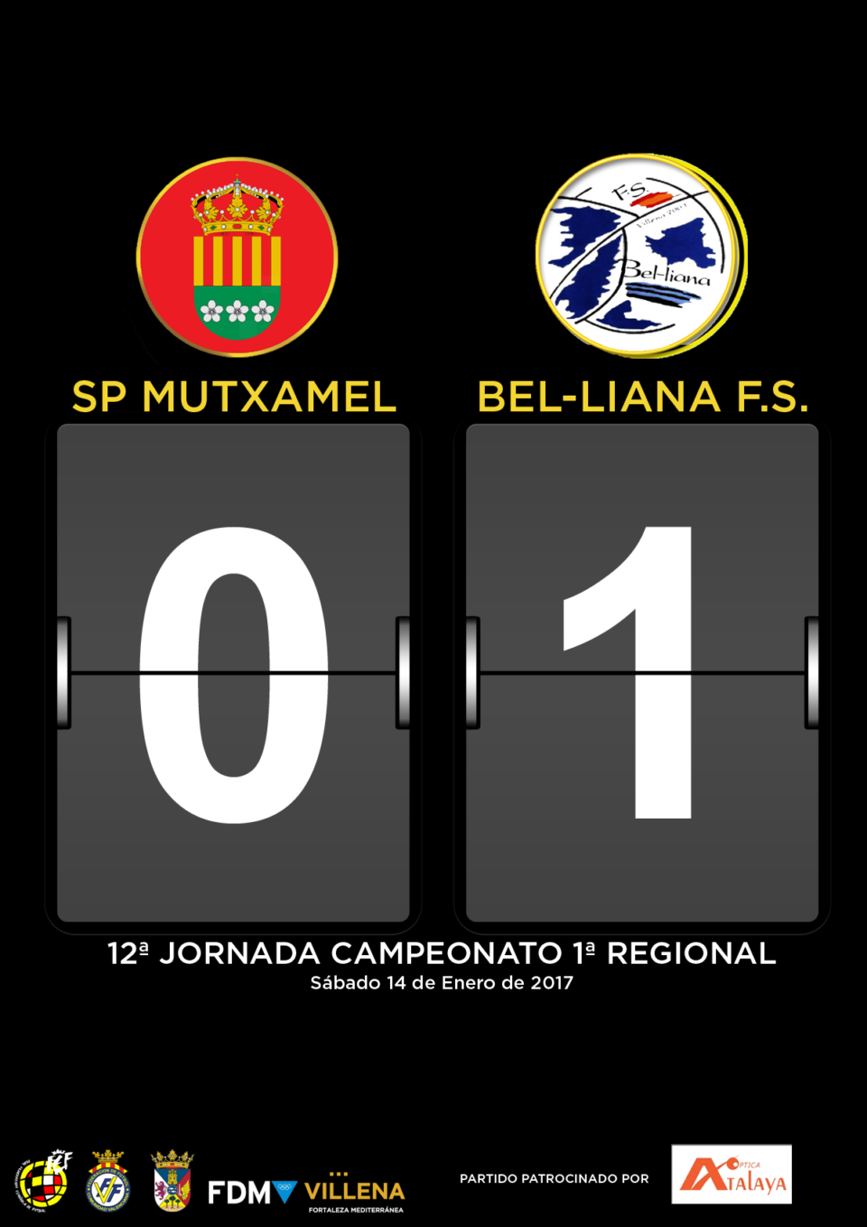 El primer equipo Bel-liana F.S. continúa la racha de victorias en su categoría.