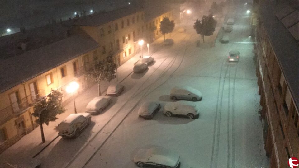 Imágenes de la nieve de las comarcas de Alto y Medio Vinalopó
