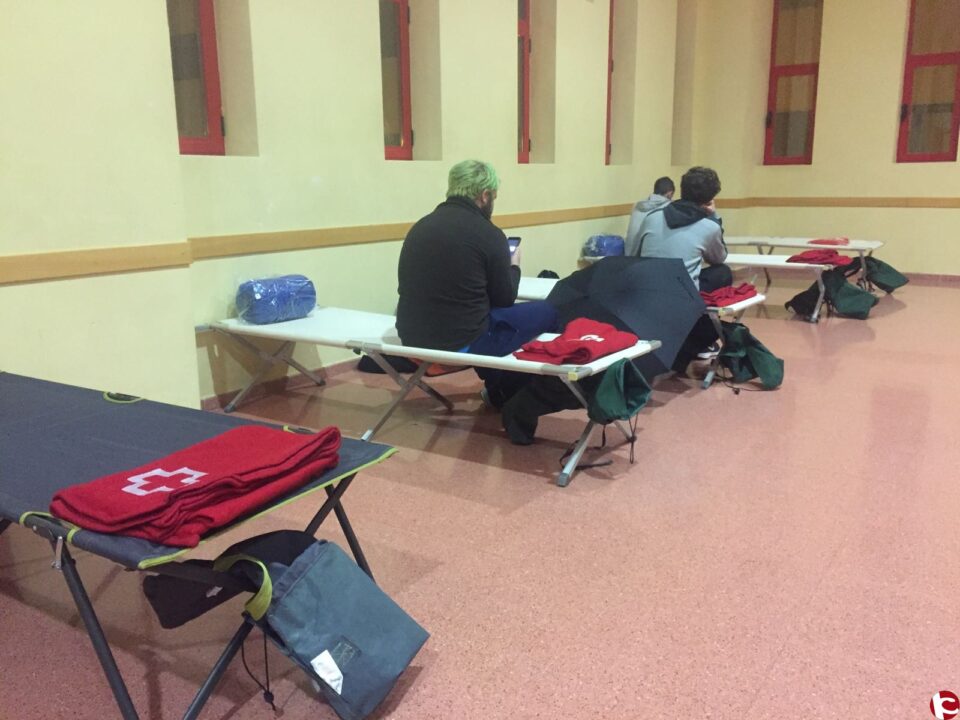 Un total de seis personas han pasado la noche en el Centro Cívico