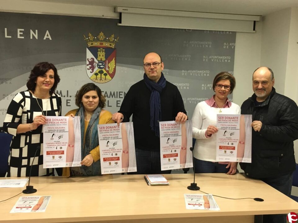 Donación Solidaria promovida por Moros Viejos y Cristianos