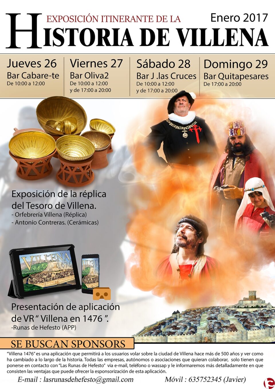 Exposición itinerante sobre la Historia de Villena