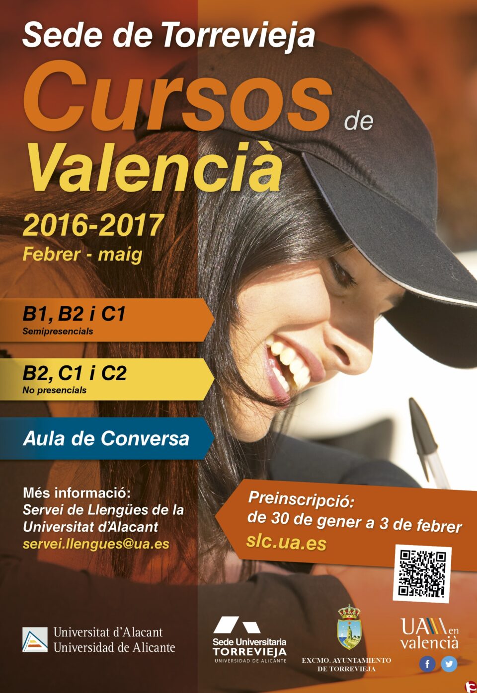 El Servei de Llengües de la UA obri el termini de preinscripció per als cursos de valencià a Torrevella