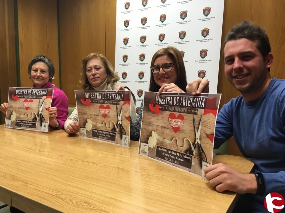 Petrer celebra San Valentín con un muestra de artesanía para enamorar y un Petrer se viste de luna temático