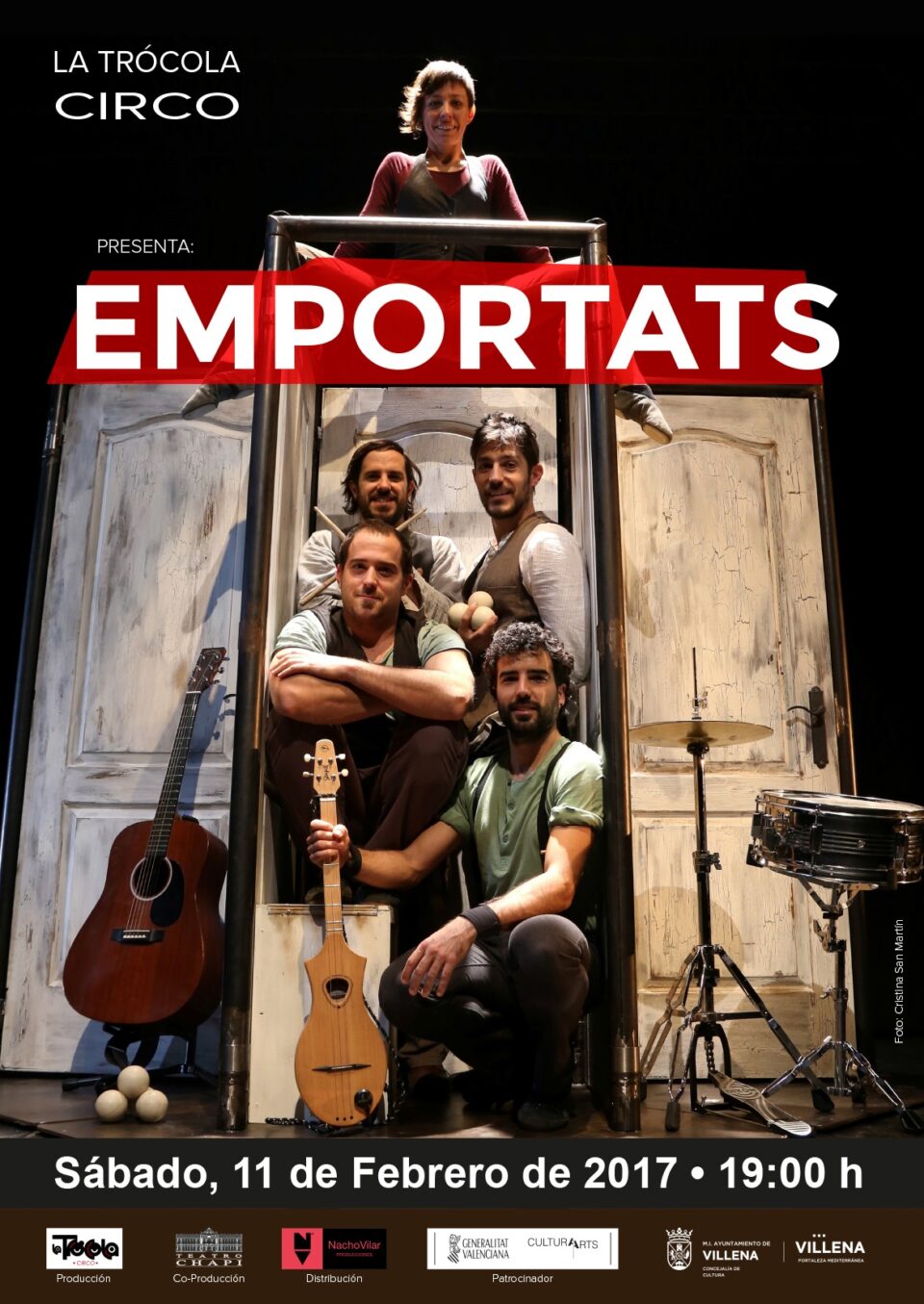 Estreno nacional del nuevo espectáculo de La Trócola en el Teatro Chapí de Villena