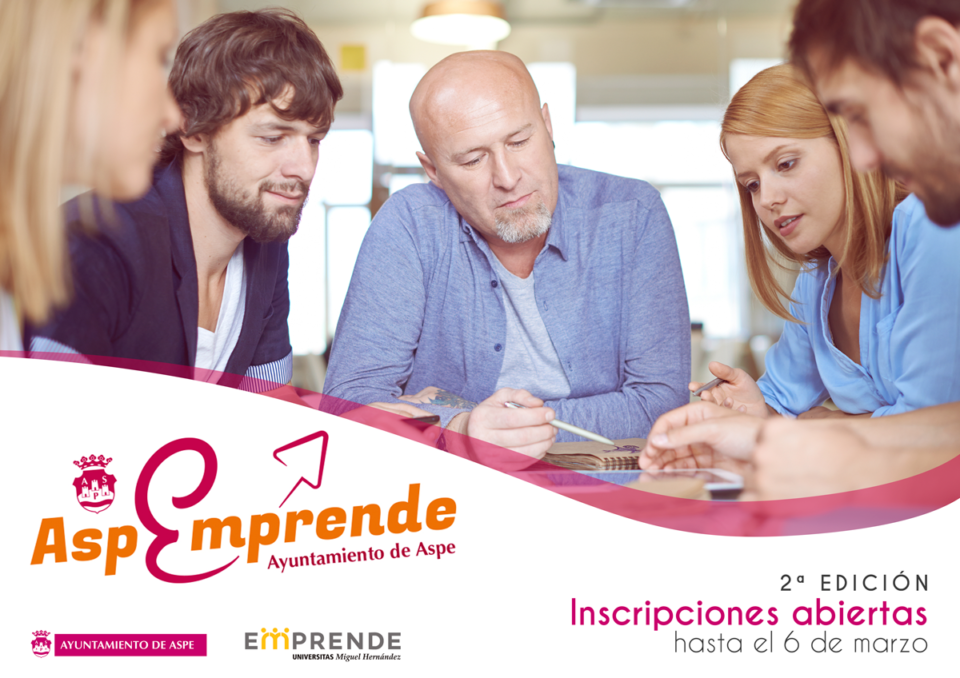 Aspe Emprende abre las inscripciones para su segunda edición