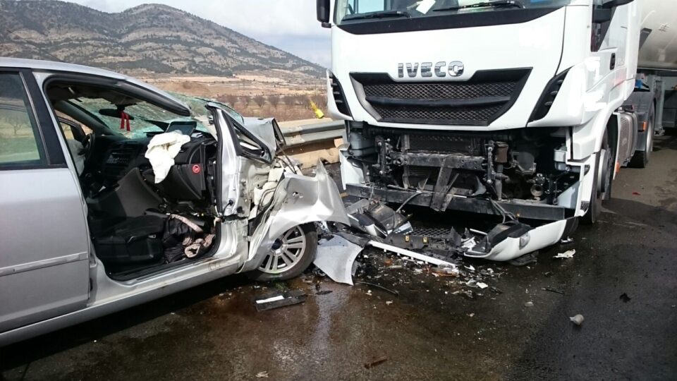 Trágico accidente en la N-344. Carretera de Fuente la Higuera.