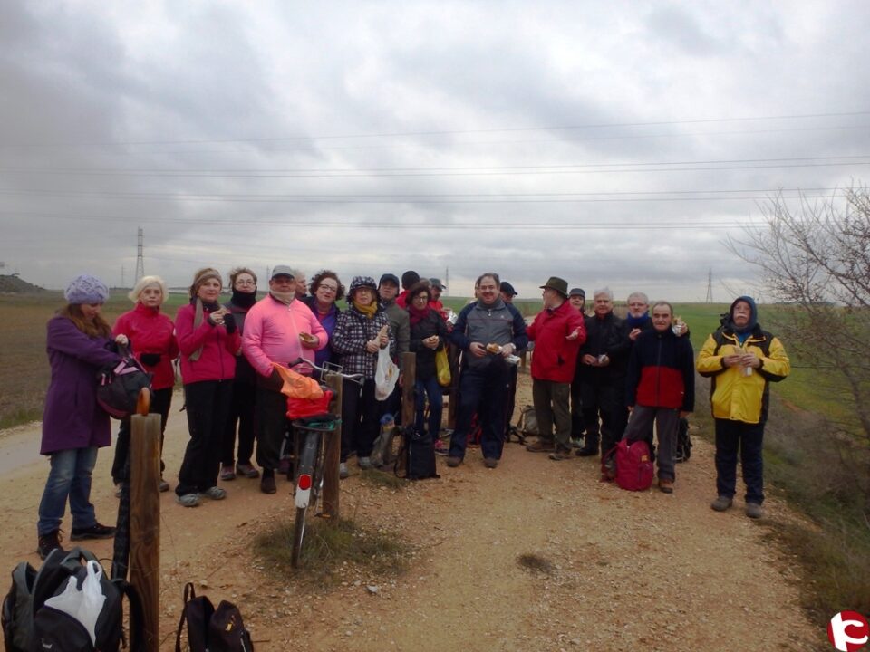 Etapa del camino del sureste entre Albacete y la Gineta de la Asociación Amigos del Camino de Santiago de Villena