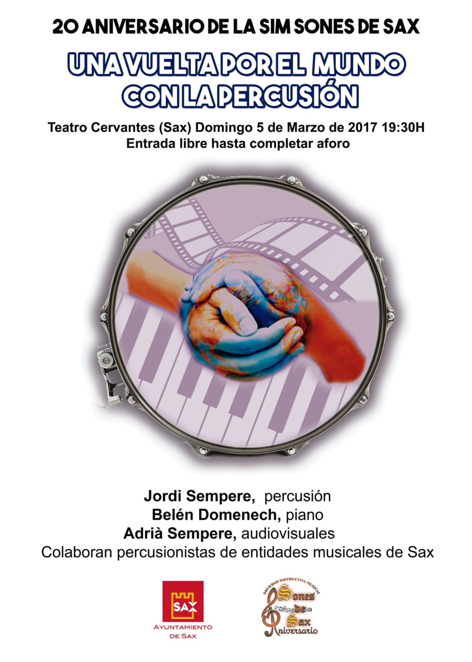 Una vuelta por el mundo con la percursión