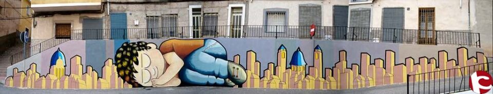 Un nou mural més als Carrers de Monòver