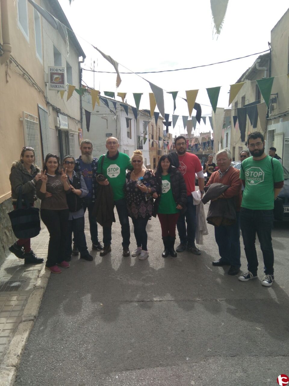 LA PAH colabora en la paralización de un deshaucio