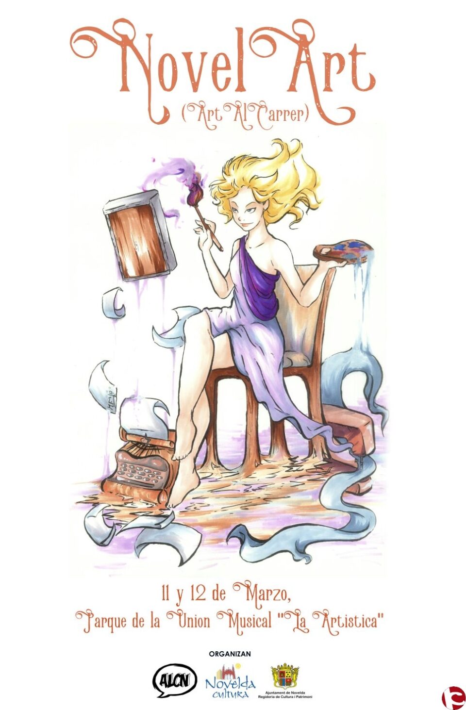 El arte sale a la calle en Novel Art