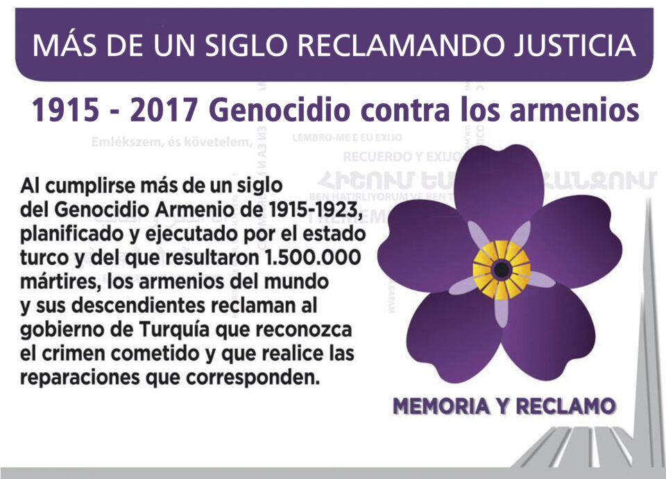 Conferencia y Exposición de la Asociación Armenia Ararat "La Paz y la Solidaridad contra la violencia"