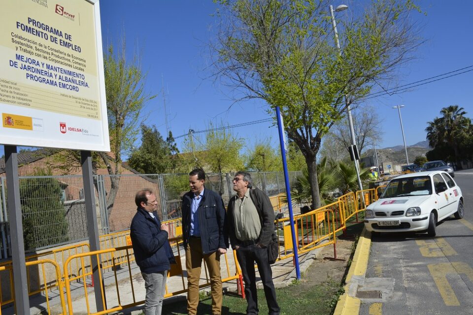 El Ayuntamiento de Elda realiza una serie de mejoras en la Calle Santa Bárbara