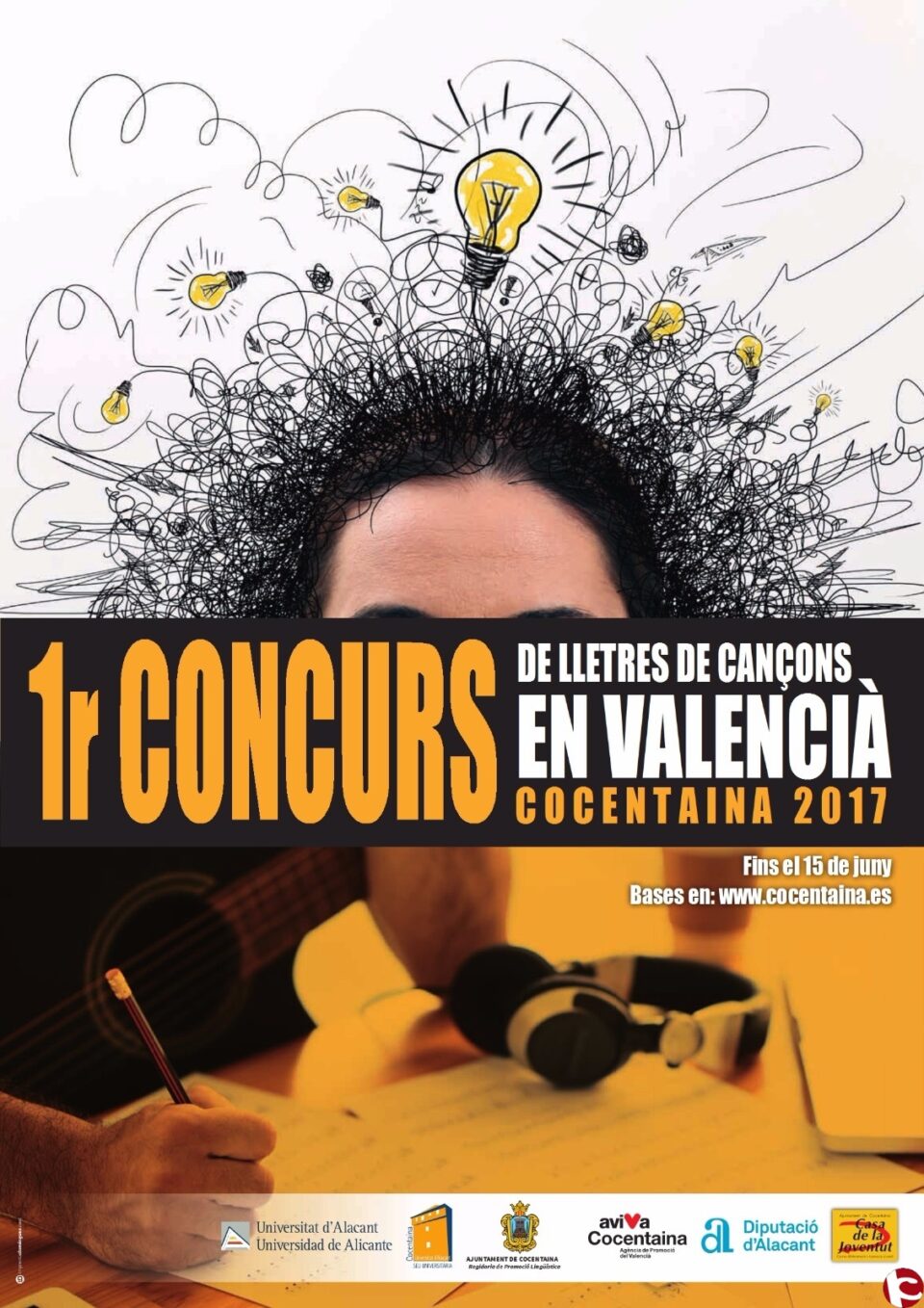 La UA y su Sede de Cocentaina participan en el lanzamiento del Primer concurso de letras de canción en valenciano