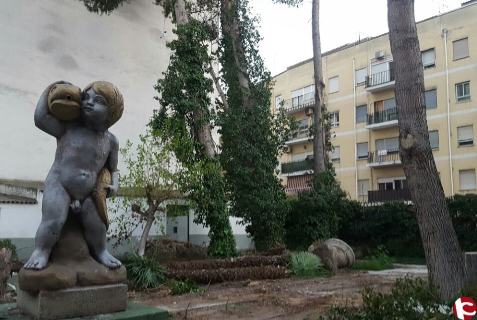 Preparando el terreno para la construcción del Nuevo Asilo de Ancianos de Villena