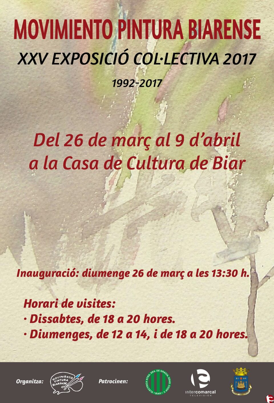 XXV Exposición colectiva Movimiento de Pintura Biarense