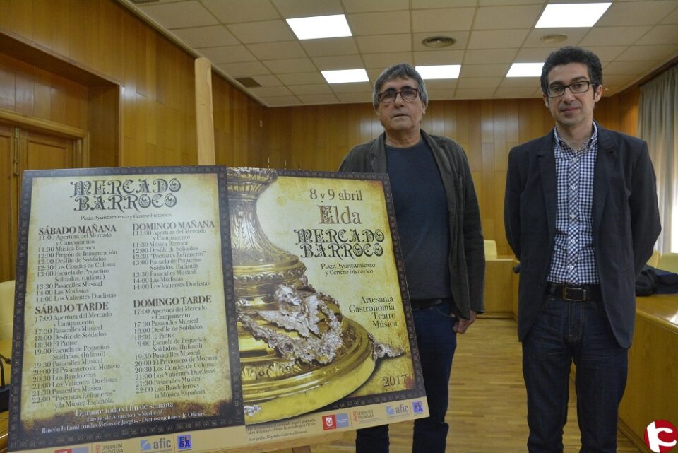Elda celebra su primer Mercado Barroco