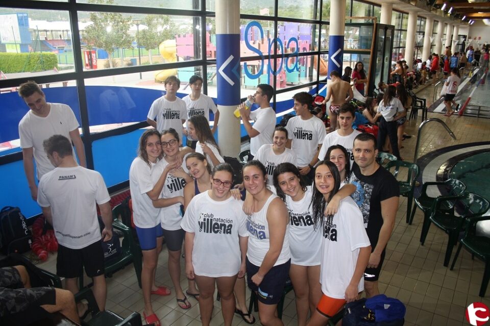 5ª control provincial Alevín y Mayores: natación