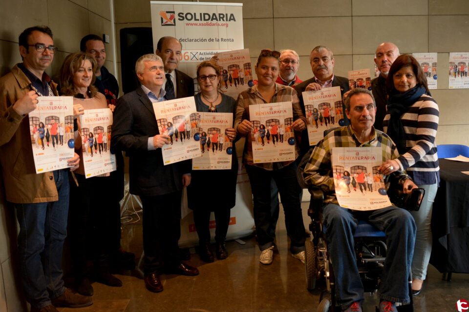 Las entidades sociales alientan a los alicantinos a marcar la X Solidaria en la renta
