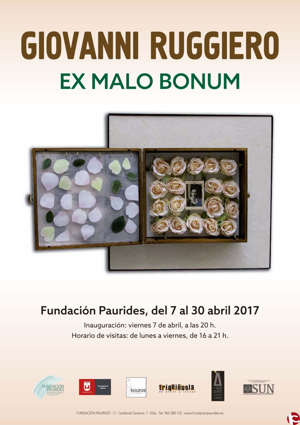 EX MALO BONUM - Exposición de Giovanni Ruggiero