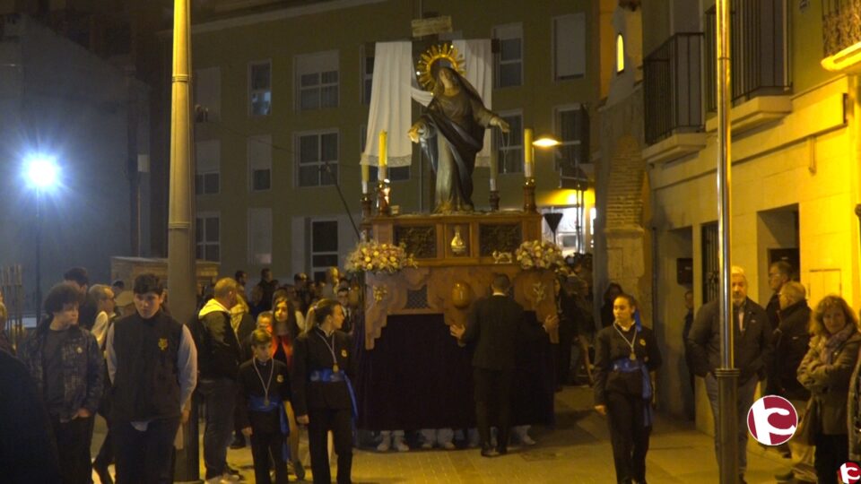 Procesión de NUESTRA SEÑORA DE LOS DOLORES en el Sábado de Dolores