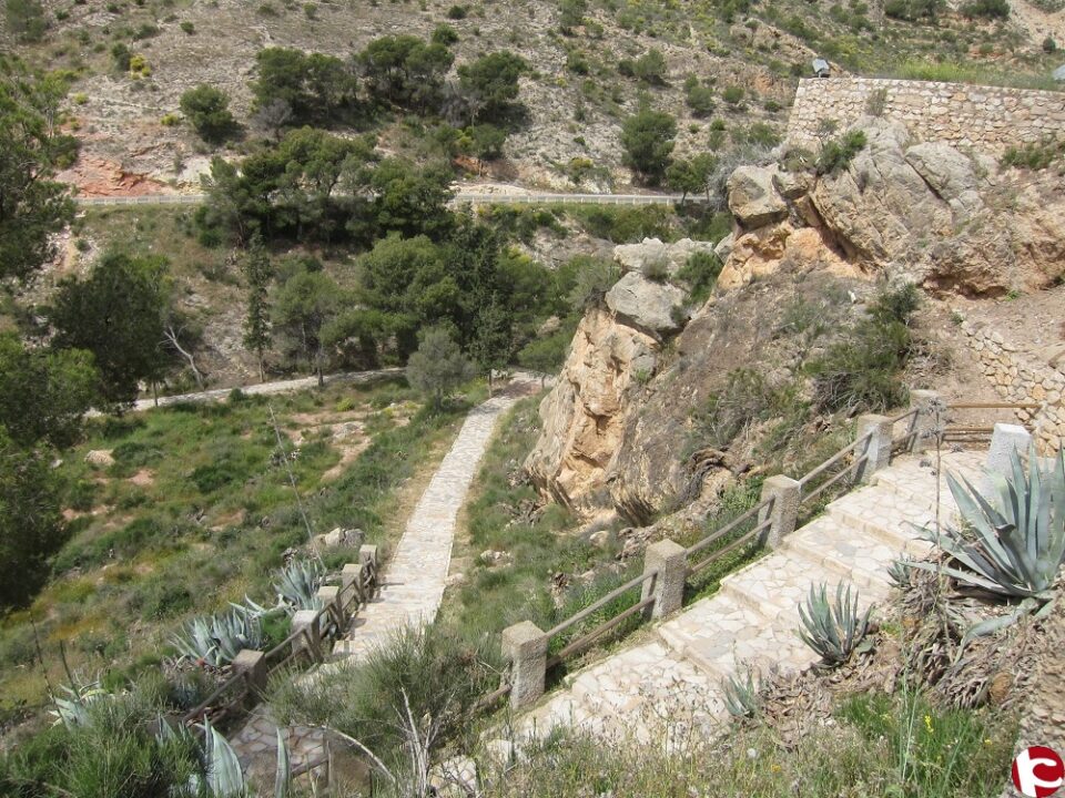 Se reabre la escalinata de acceso peatonal al Santuario