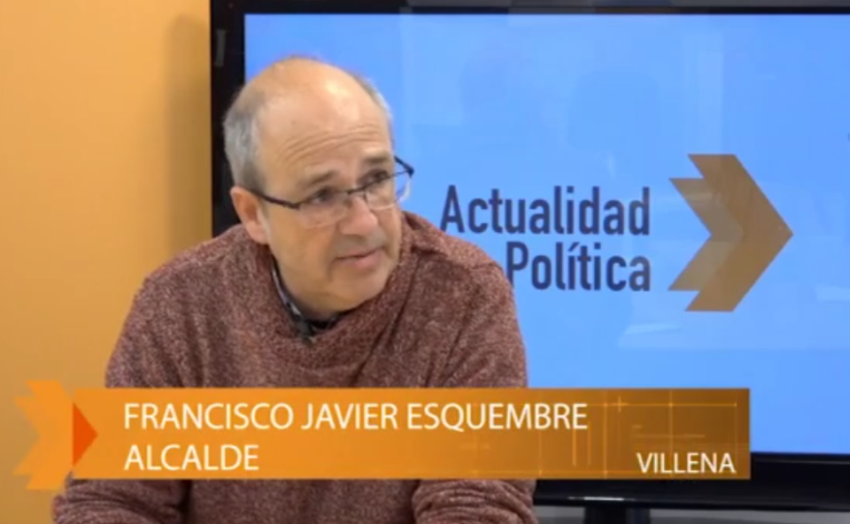 Entrevista en Actualidad Política al alcalde de Villena