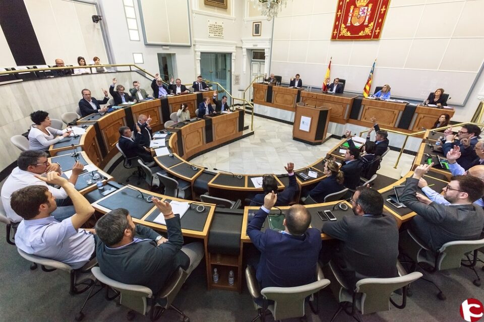 Diputación de Alicante aprueba un Plan Financieramente Sostenible de 14 millones de euros para ayudar a los municipios afectados por los temporales
