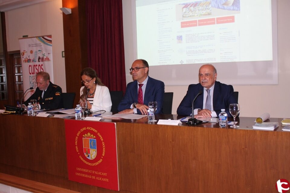 La UA presenta els Cursos d'Estiu Rafael Altamira amb novetats importants