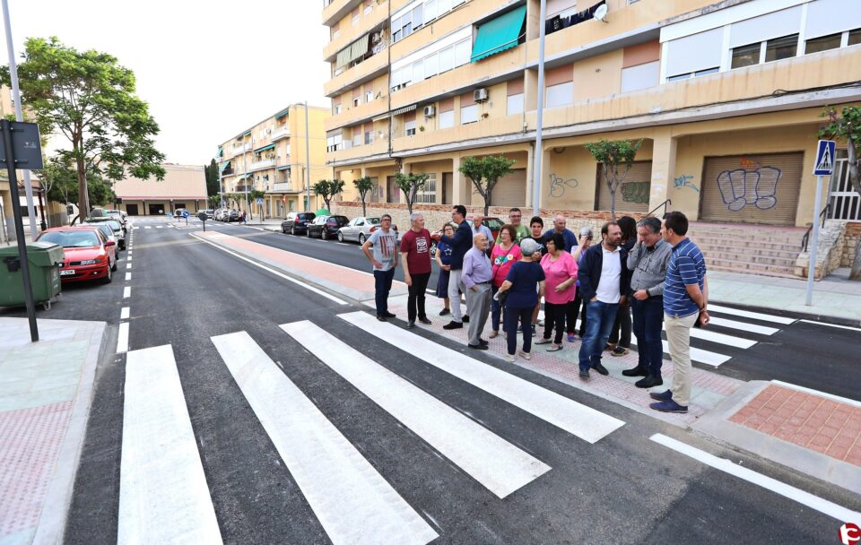 Concluidas las obras de remodelación de la calle Méjico