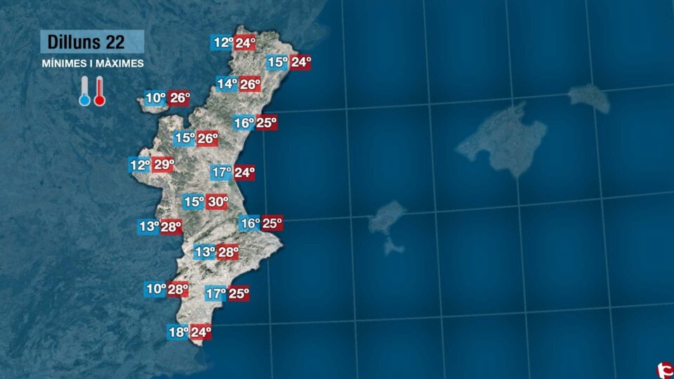 ORATGE NIT 22/05/17: Tot indica que demà farà menys calor i fins i tot podrà tronar al nord.