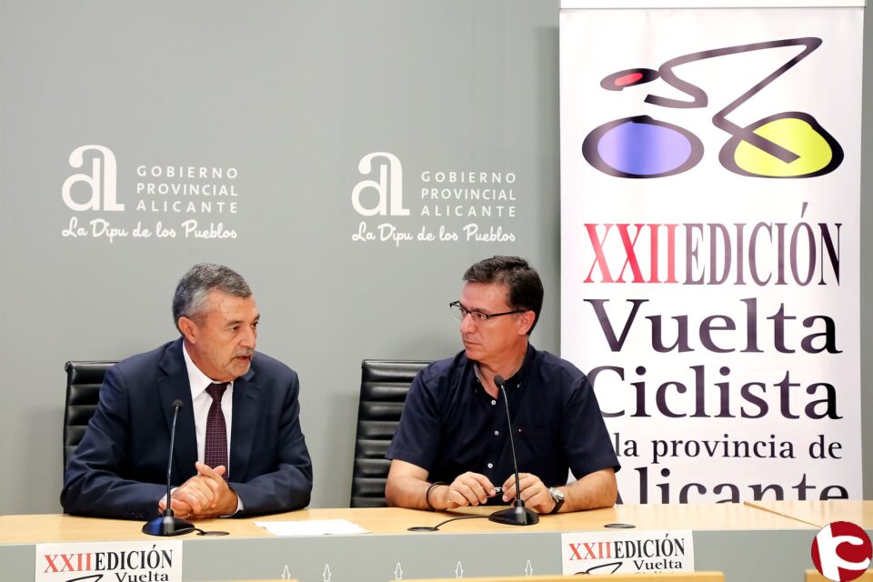 La Diputación se vuelca con la XXII Vuelta Ciclista a la Provincia de Alicante Gran Premio Costa Blanca en la que participarán 22 equipos